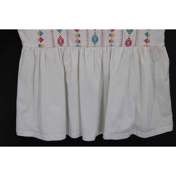 Savanna Jane Going The Distance Embroidered Tank W/peplum Waist Size Small New - Picture 4 of 7